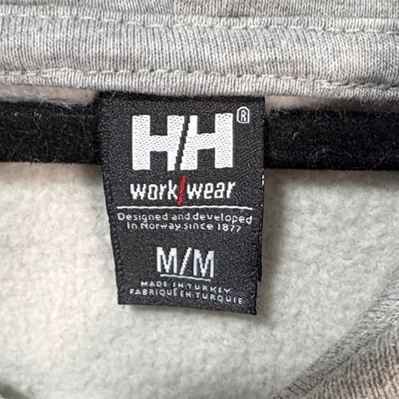 Helly Hansen Light Gray Graphic Hoodie - Picture 4 of 8